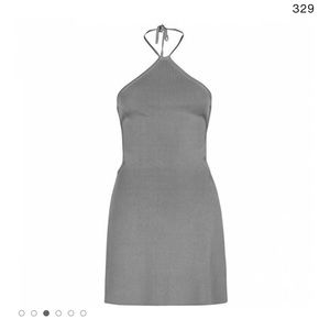 Cult Gaia Leslie knit dress in granite. Small.